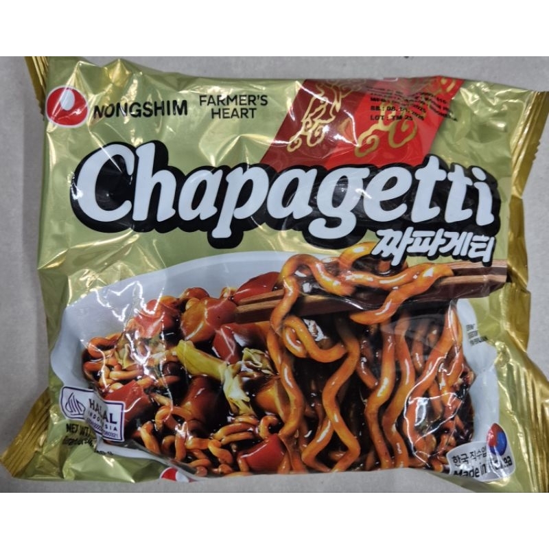 

Noodle Chapagetti Original Korean Spagetti NONGSHIM Mie Spagetti Original Korea 140g - SI.