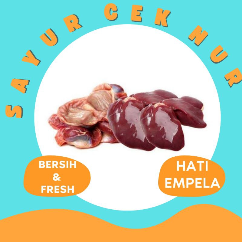 

HATI & EMPELA PER PASANG FRESH & BERSIH - PALEMBANG