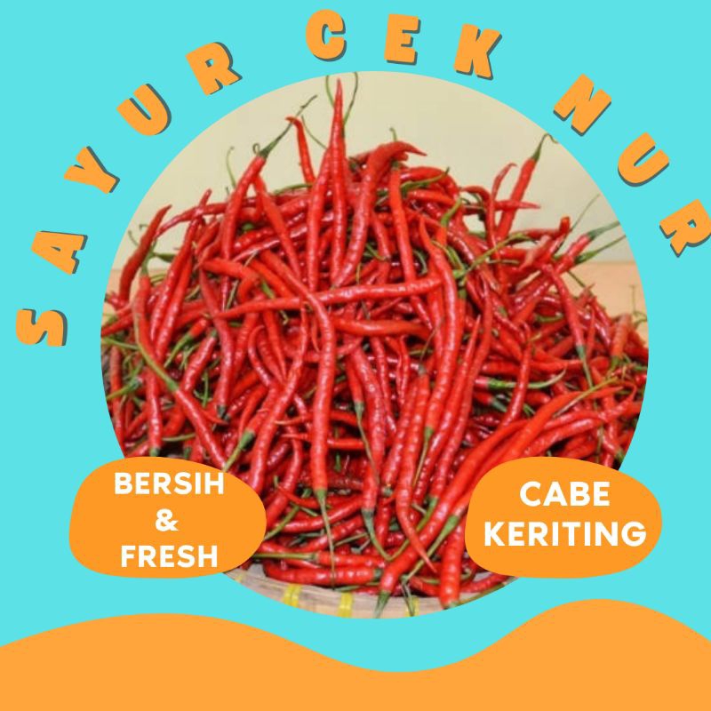 

CABE KERITING MERAH BERSIH & FRESH- PALEMBANG