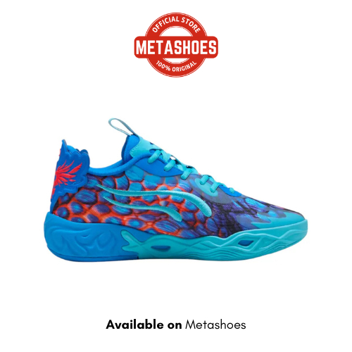 Sepatu Basket MB.04 LO Alien Skins Men's Basketball Shoes - Ultra Blue/Luminous Original