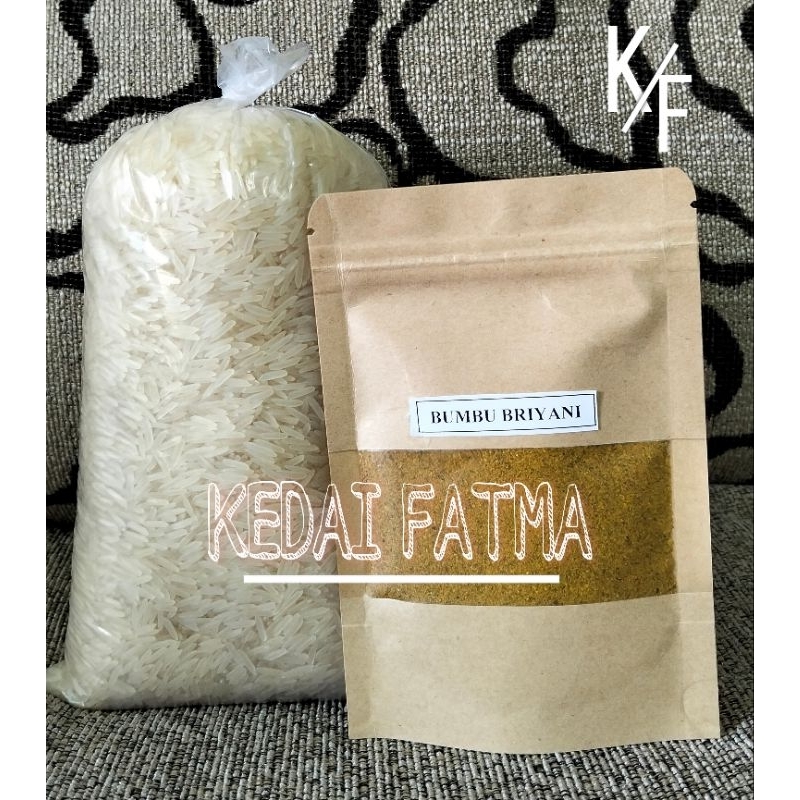 

Beras Basmati 1 kg + Bumbu Briyani