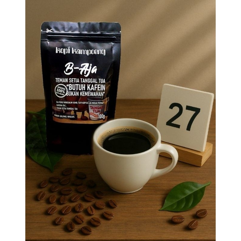 

KOPI B-AJA, KOPI TANGGAL TUA 100G