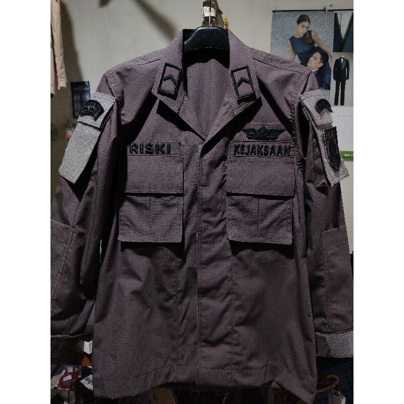 SERAGAM PDL KEJAKSAAN RI TERBARU BAJU PDL KEJAKSAAN NEGERI BAJU KEJAKSAAN 1STEL BORDIR MURAH 6.6 SHO