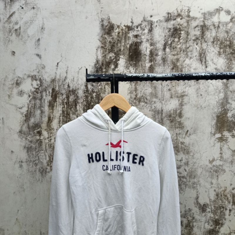 Hollister Hoodie putih