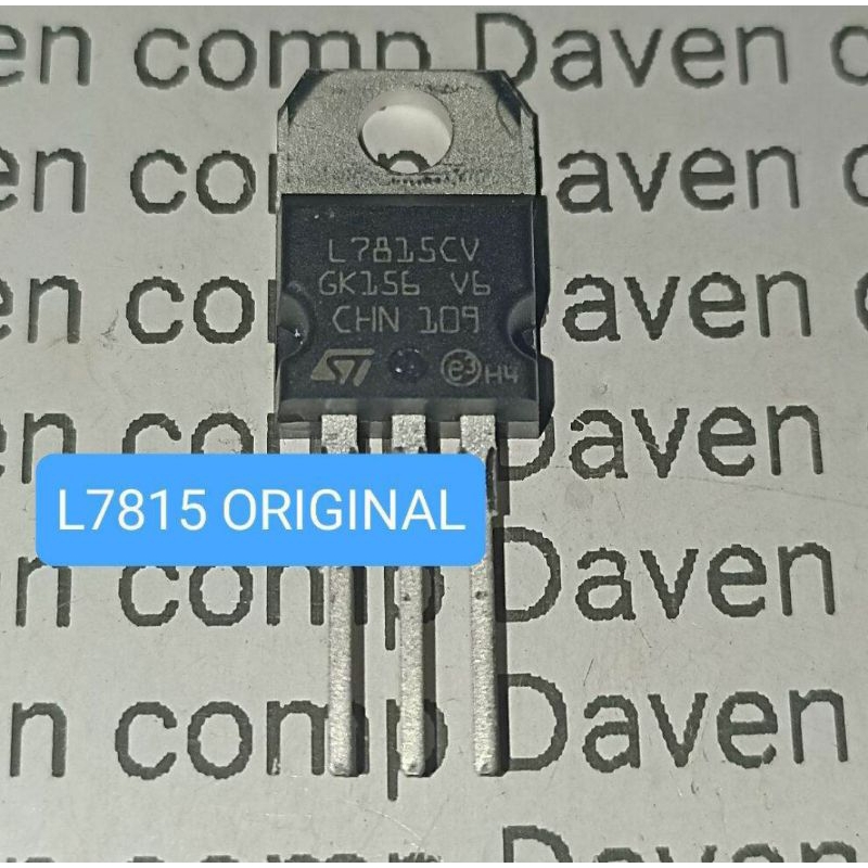 TRANSISTOR L7815 ORIGINAL L7815CV L 7815 CV MOSFET L7815 IC L7812CV