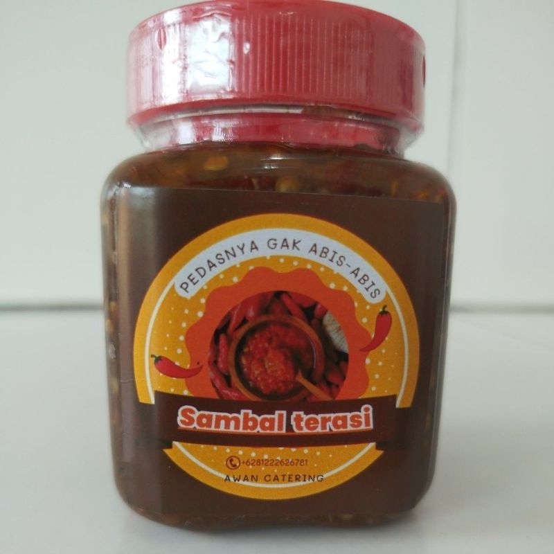 

sambal terasi spesial awan catering