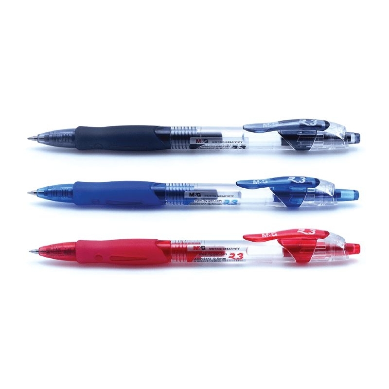 

[PCS] BALLPOINT RETRACTABLE AGP02372 MG / PULPEN CETEK TINDIS GEL M&G AGP02372