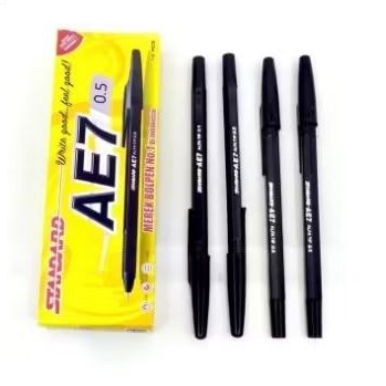 

Pulpen standard hitam 1pack (12pcs)