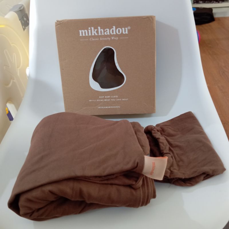 PRELOVED Like New Mikhadou Stretchy Wrap Rustic Brown