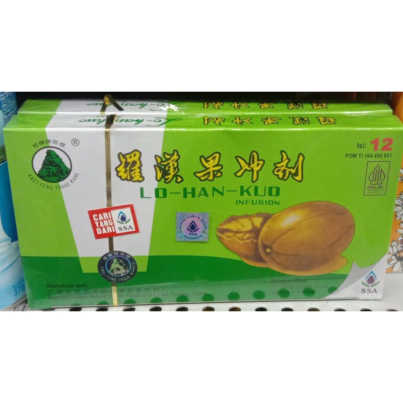 

Lo Han Kuo Infusion Ramuan China untuk Panas Dalam