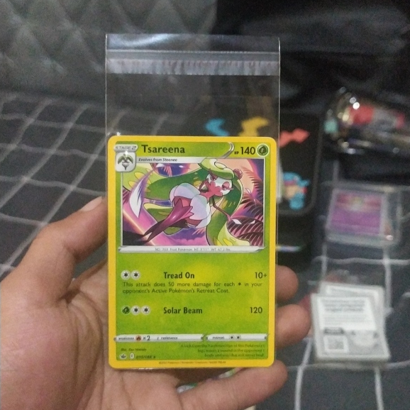 Kartu Pokemon ENG Tsareena - Chilling Reign 015/198 ★
