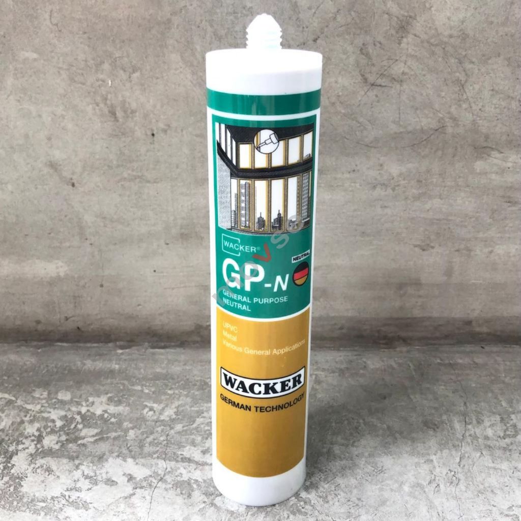 Silicone Sealant Wacker GP-N Netral - Lem Kaca WACKER GP-N