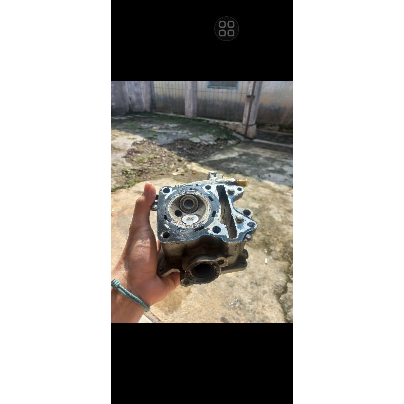head vario 125 isi klep saja sudah porting kulit jeruk