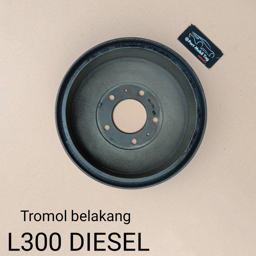 Brake Drum Tromol Belakang Mitsubishi L300 Diesel Kuda Copotan