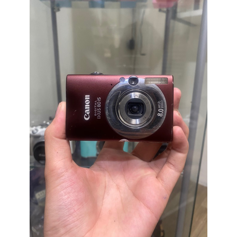 kamera pocket ixus 80 is second