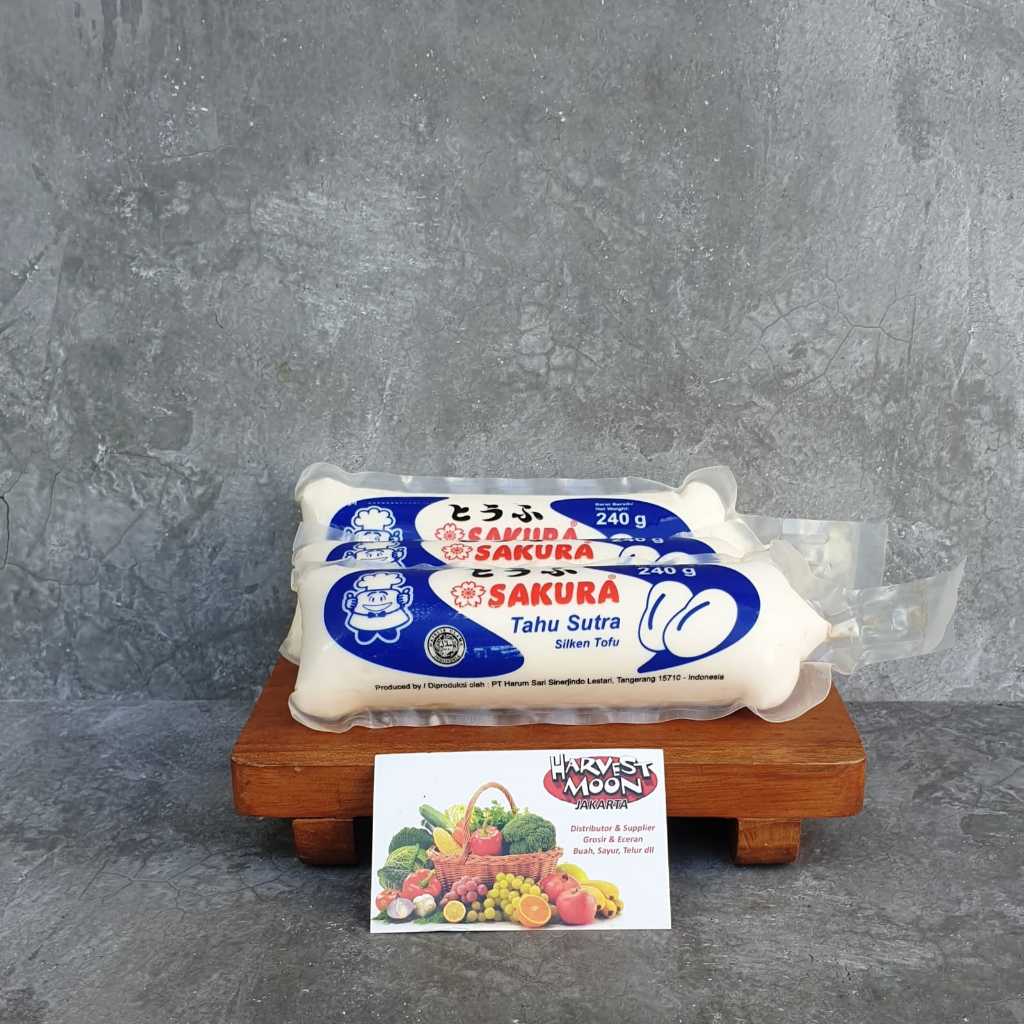 

HarvestMoon Tahu Sutera Sakura bulat 240gr