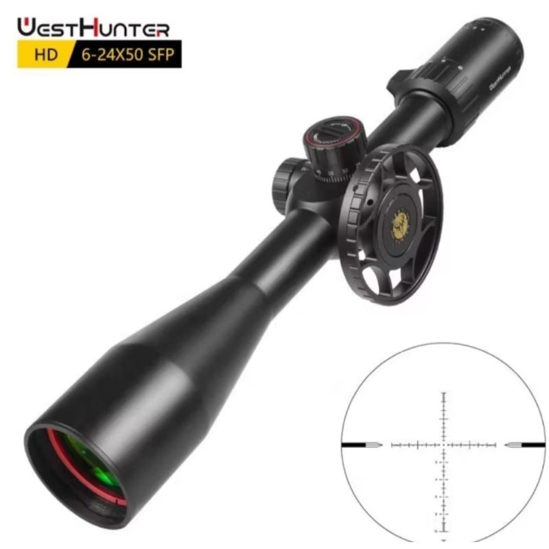 TELESKOP WESTHUNTER HD 6-24X50 SFP / TELESCOPE WESTHUNTER HD 6-24X50SFP