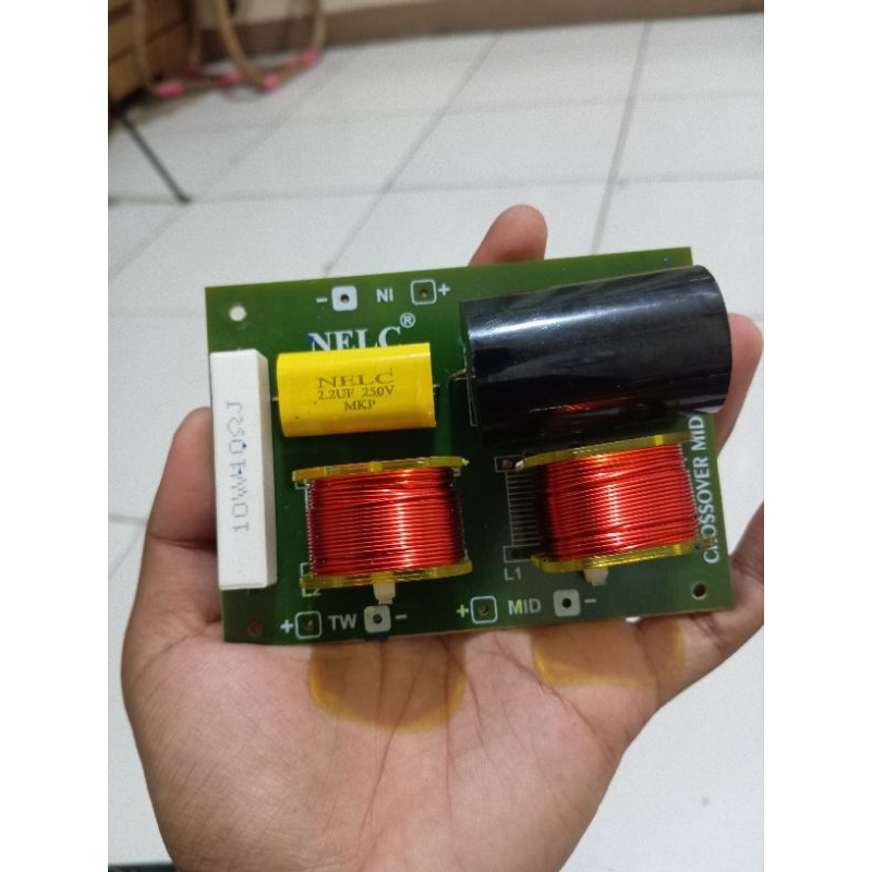 crossover pasif 2 way NELC second