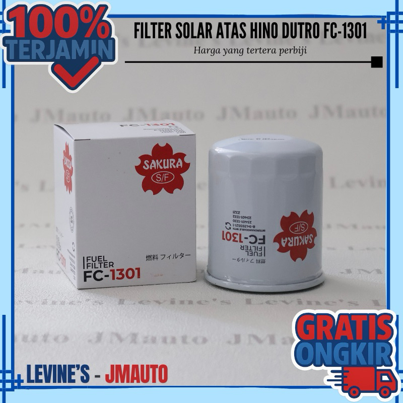 filter solar atas hino dutro sakura FC1301 / filter solar atas hino lohan / filter solar atas dutro 