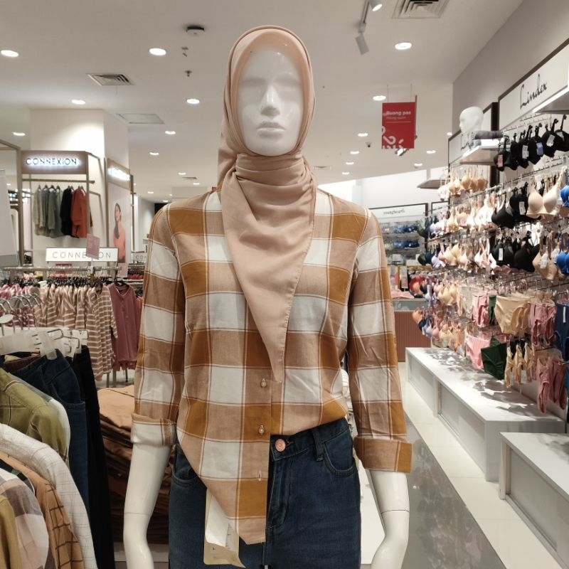 c2 kemeja wanita lengan panjang promo.