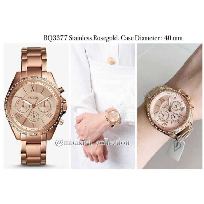 FOS BQ3377 Stainless Rosegold