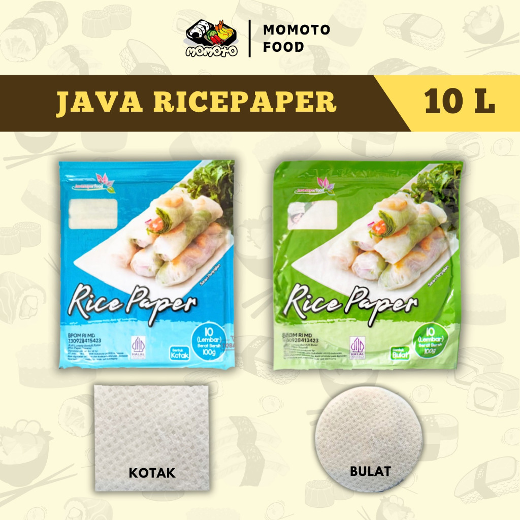 

Rice paper KOTAK / Banh Trang High Quality Kulit Lumpia Vietnam