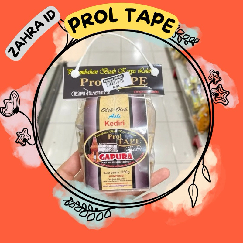 

PROL TAPE 250 GRAM - PERMEN TAPE JAJANAN SNACK JADUL ENAK - OLEH-OLEH ASLI KEDIRI