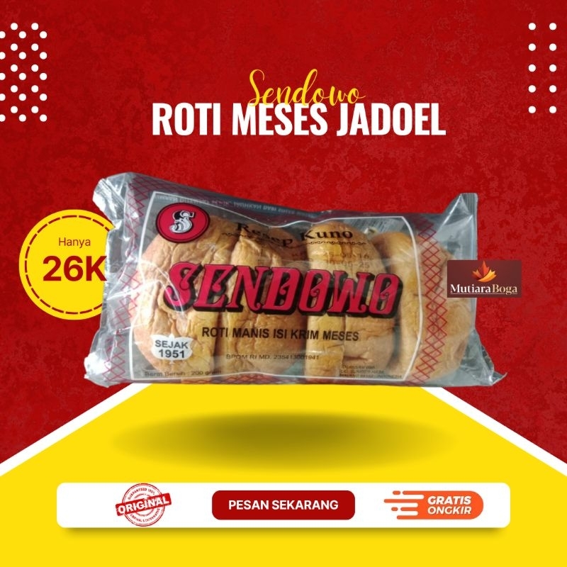 

Roti Mesis Jadul Masa Kecil Sendowo isi 4 (untuk area jawa timur)