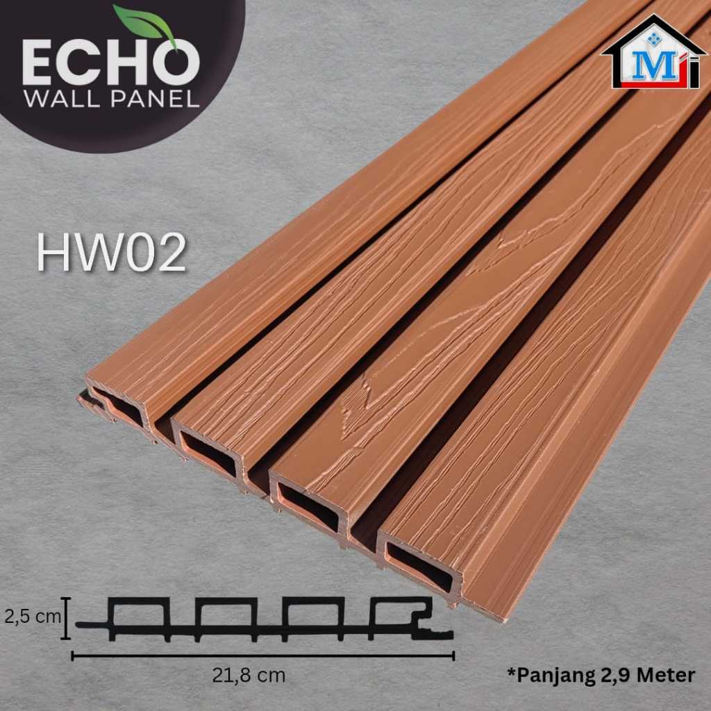 WPC ECHO PANEL HW02 OUTDOOR WALLPANEL OUTDOOR ECHO PANEL / WPC Outdoor