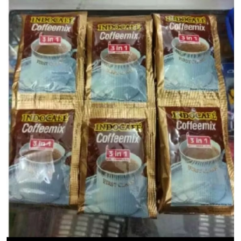 

Kopi Indocafemix 1 renceng isi 10 pcs