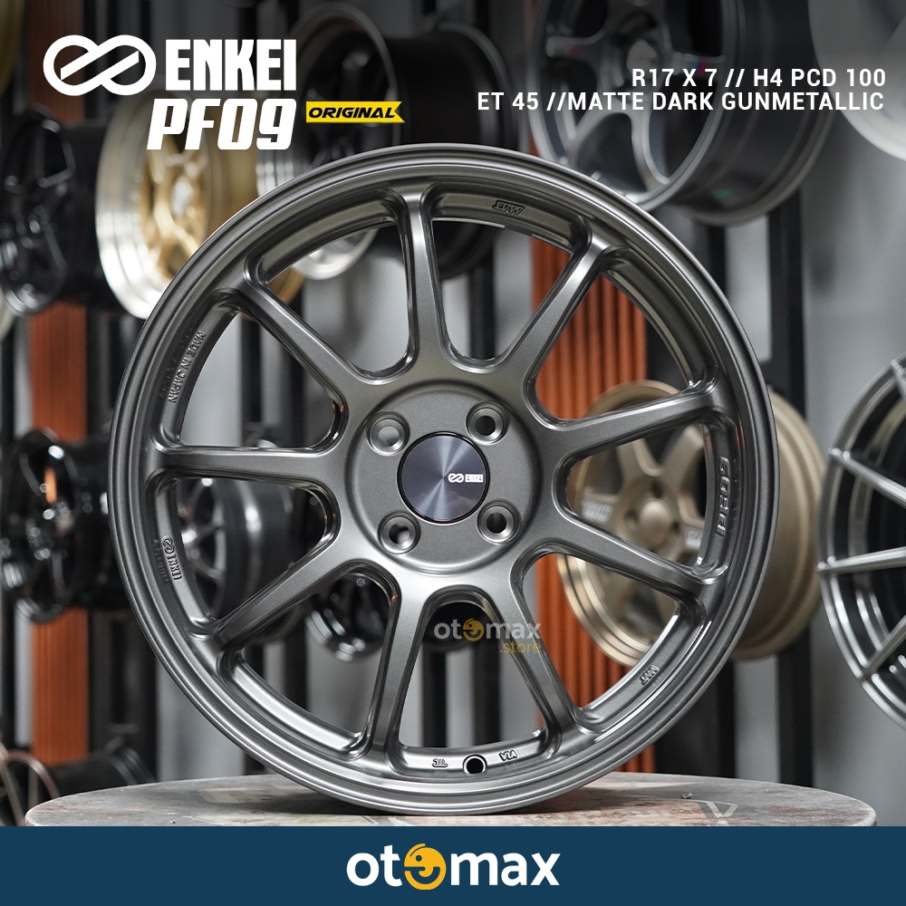 Velg Mobil Enkei PF09 Ring 17 Matte Dark Gunmatallic