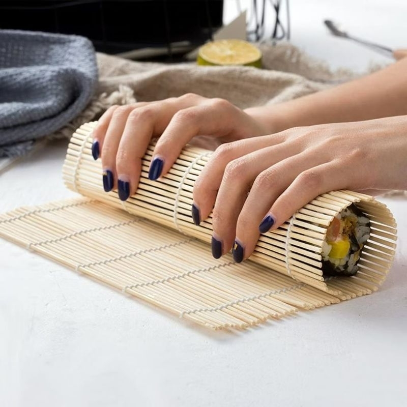 Hai - Tikar Sushi / Bamboo Sushi / Tikar Gulung Sushi / Sushi Maker / Cetakan Sushi