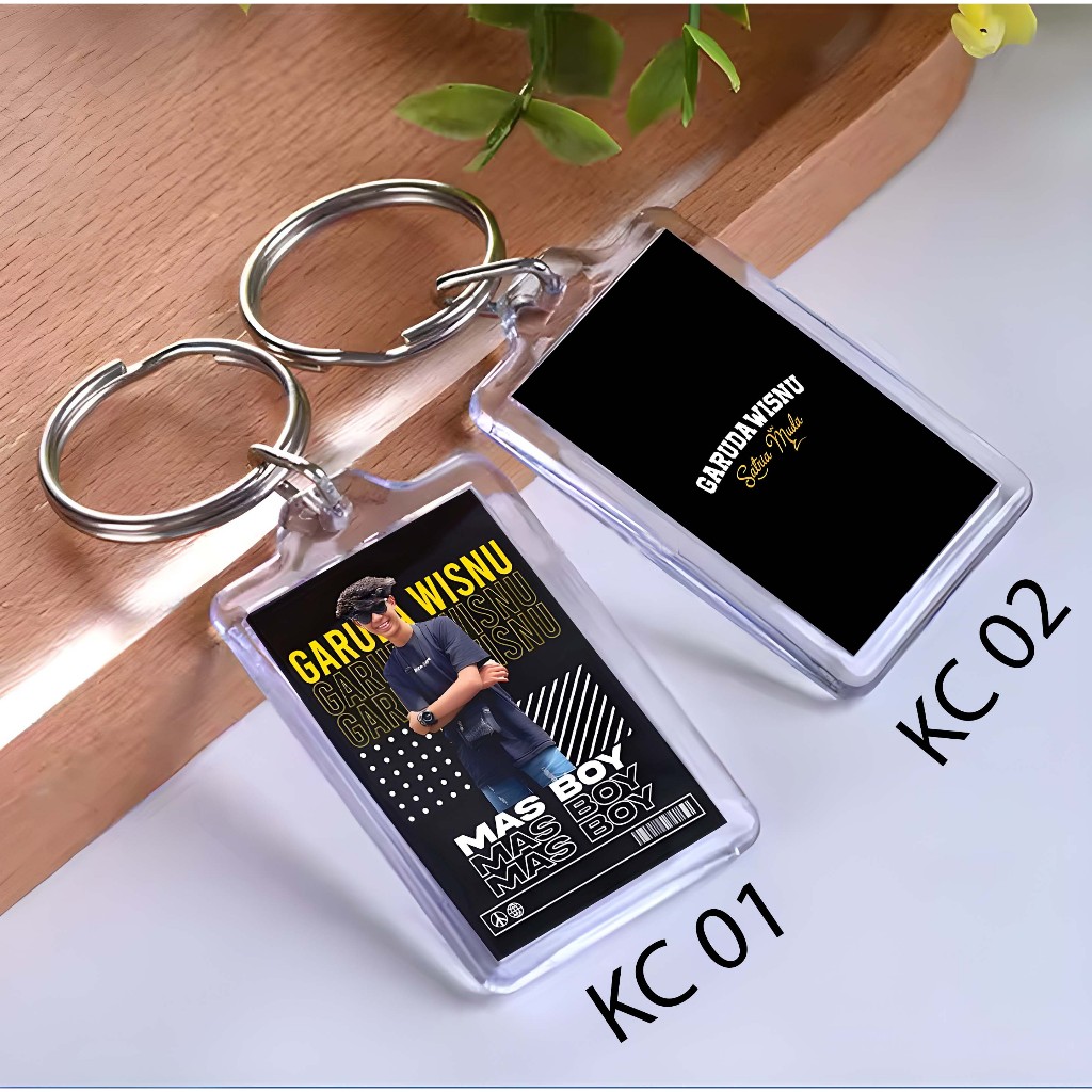 Keychain GARUDA WISNU - Ganci GWSM  - Gantungan Kunci - GWSM