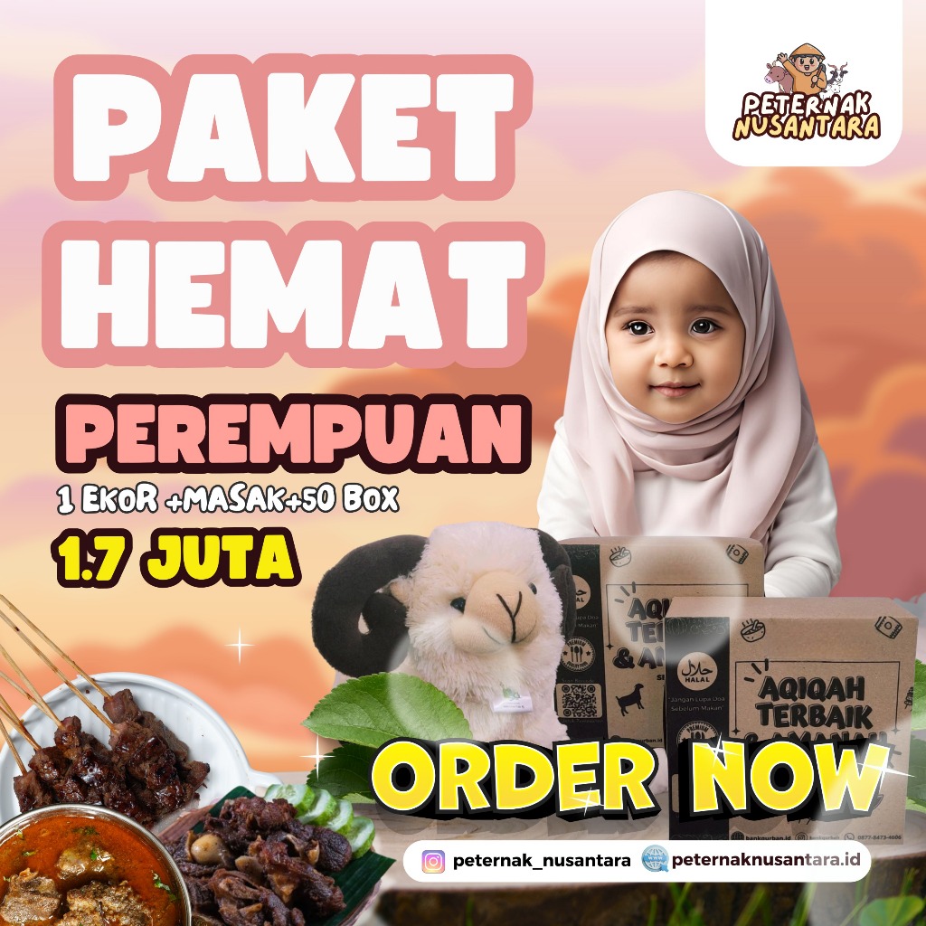 

Paket Aqiqah Perempuan Hemat