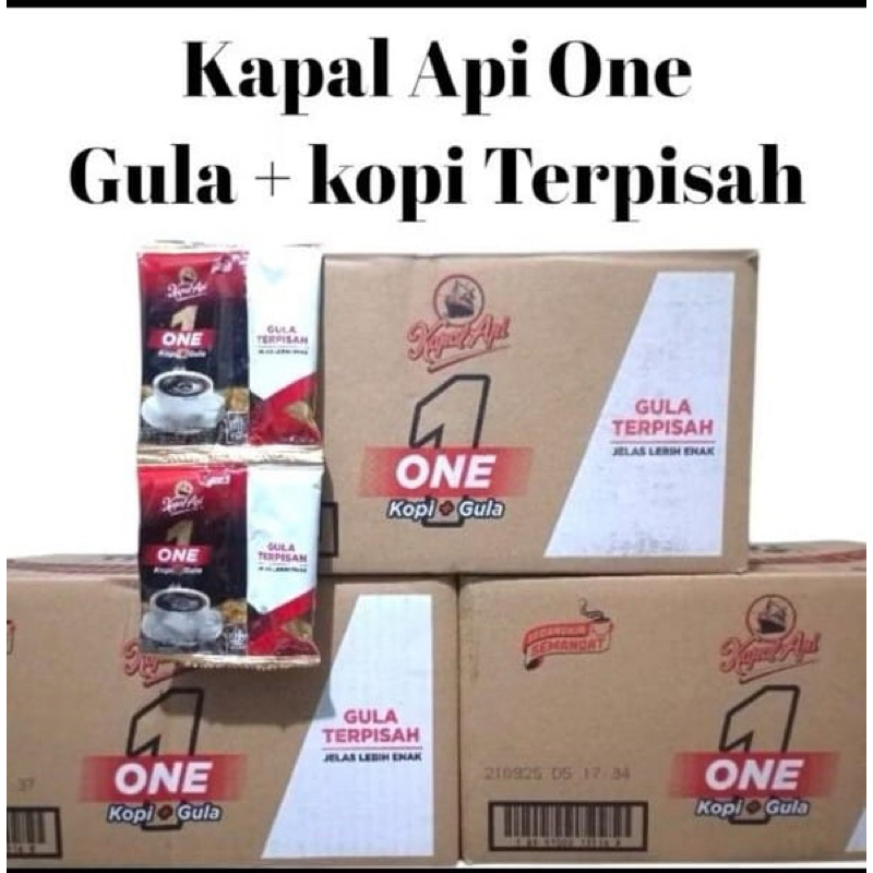 

kopi kapal api one 1 dus isi 12rcg