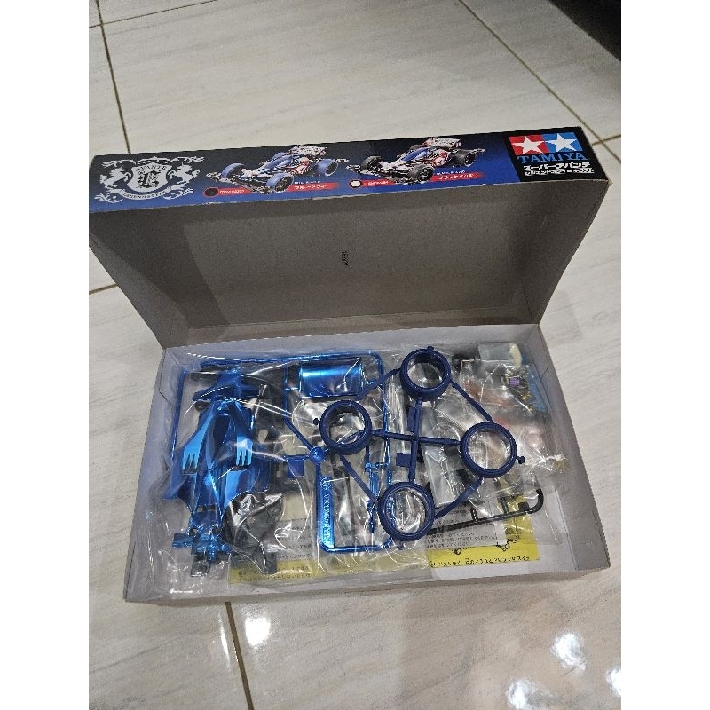 Tamiya Original  -92353- Super Avante Legend Style Next Blue Plated Body - Type VS Chassis - Item 92