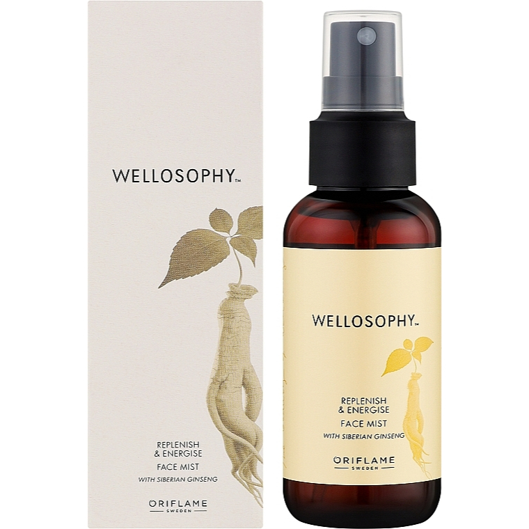 45290 wellosophy replenish & energise face mist with siberian ginseng