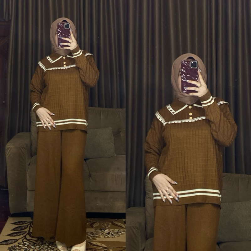 ONE SET RAJUT IMPORT PREMIUM ADEM