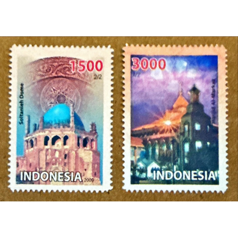 

(BA) PRANGKO INDONESIA 2009 INDONESIA - IRAN 2V SERIES MNH.