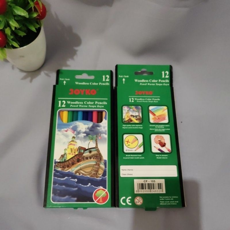 

Pensil Warna Anak-Anak 12 Warna/Pensil Warna