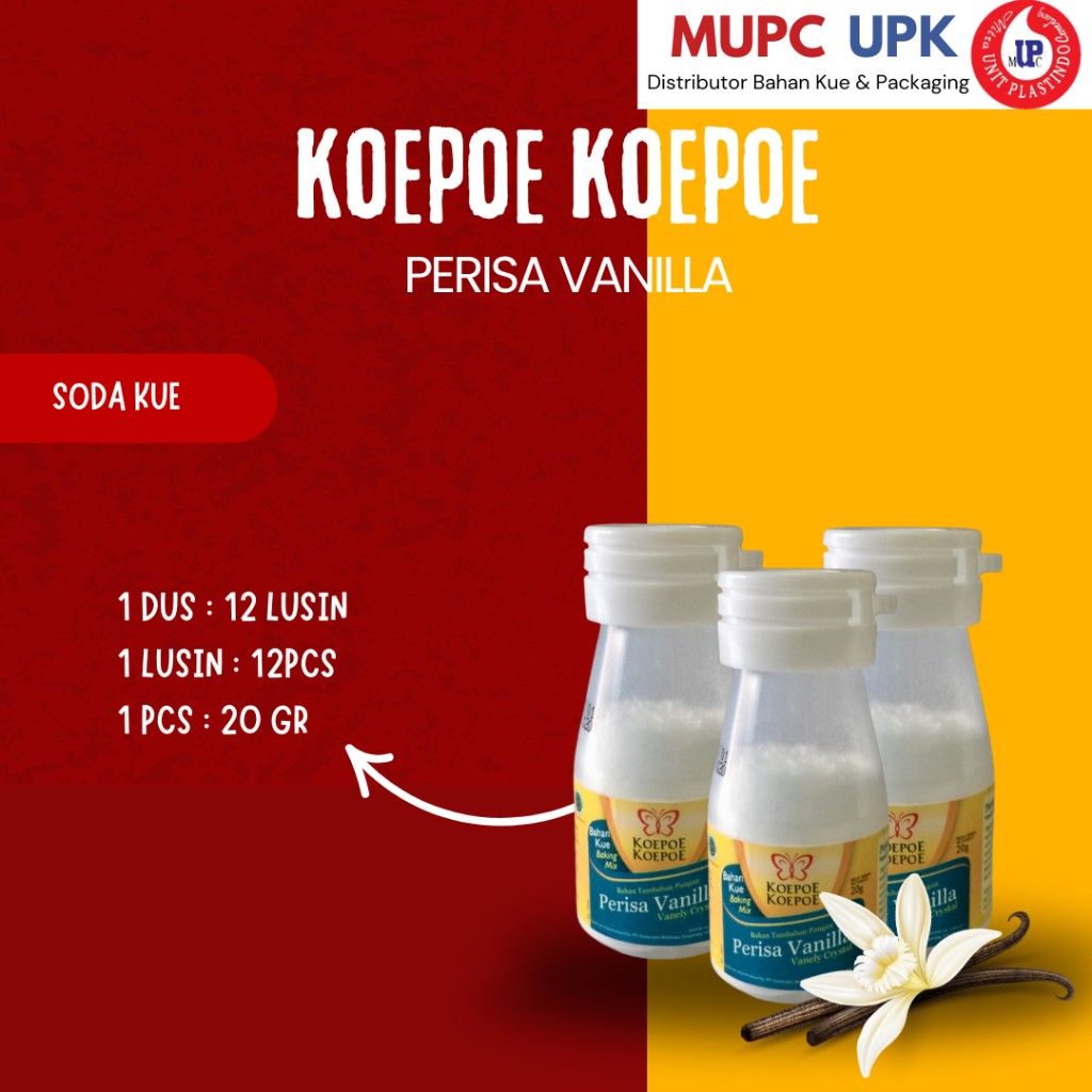

Perisa Vanilla Koepoe Koepoe 20 gr / Vanili Cap Koepoe Koepoe