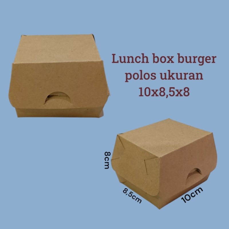 

Box burger polos uk 10x8,5x8