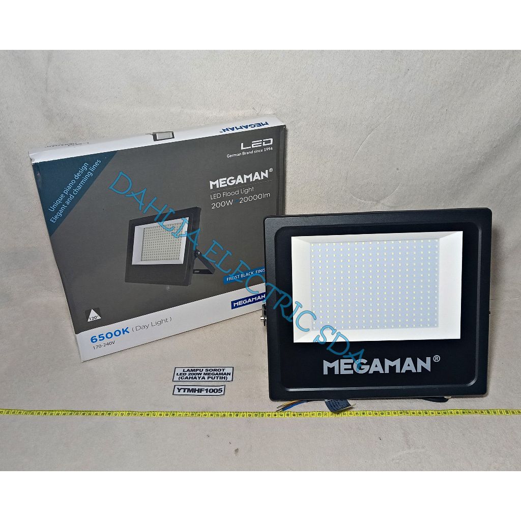 LAMPU SOROT LED 200W MEGAMAN YTMHF1005