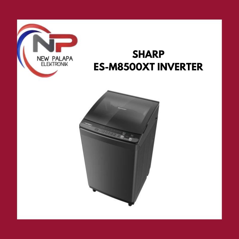 MESIN CUCI SHARP ES-M8500XT INVERTER