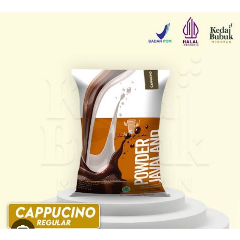 

[250gr Javalandp] Rasa Cappucino Cappuccino Javaland Bubuk Serbuk Powder Minuman Aneka Rasa Javaland Kemasan 250gr