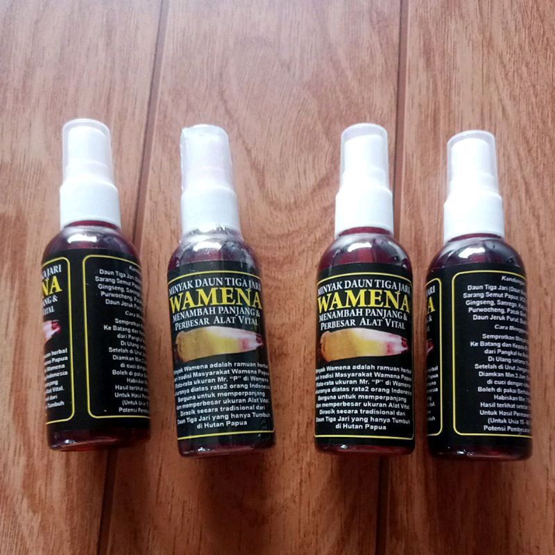 (Privasi aman) wamena daun 3 jari MINYAK URUT HERBAL AMAN BARCODE ORIGINAL 100%