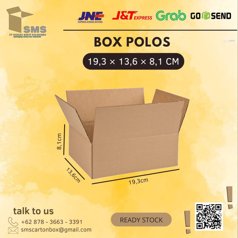

KARDUS/CARTON BOX UK 19,3x13,6x8,1 CM