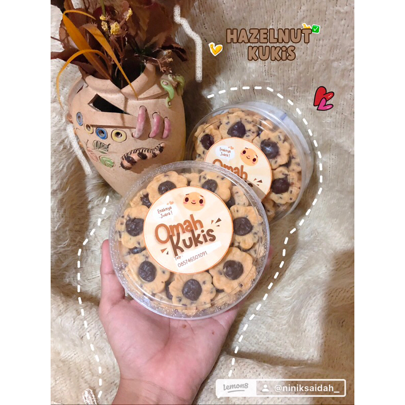 

Hazelnut/Nutella Cookies