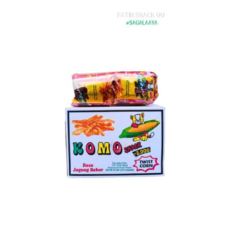 

CIKI KOMO JUMBO ISI 20 PCS X 38G SNACK JAGUNG