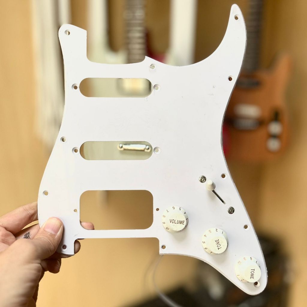 Pickguard Wiring Gitar HSS SQUIER original